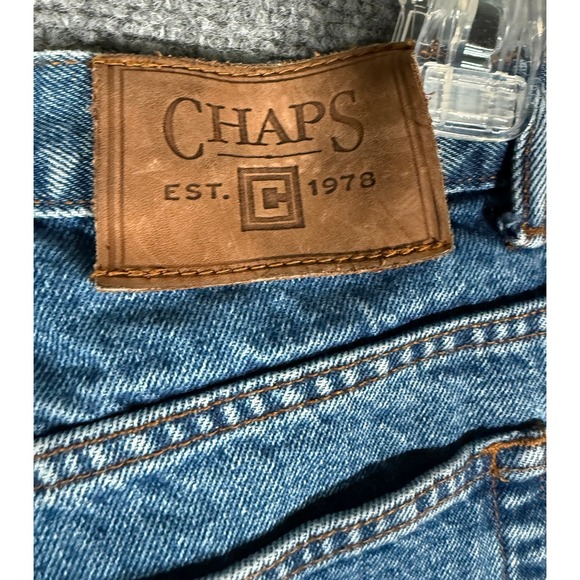 Chaps Jeans Men's W34 L30 Blue‎ Denim ,Jeans Classic Fit Casual Everyday - Picture 8 of 11
